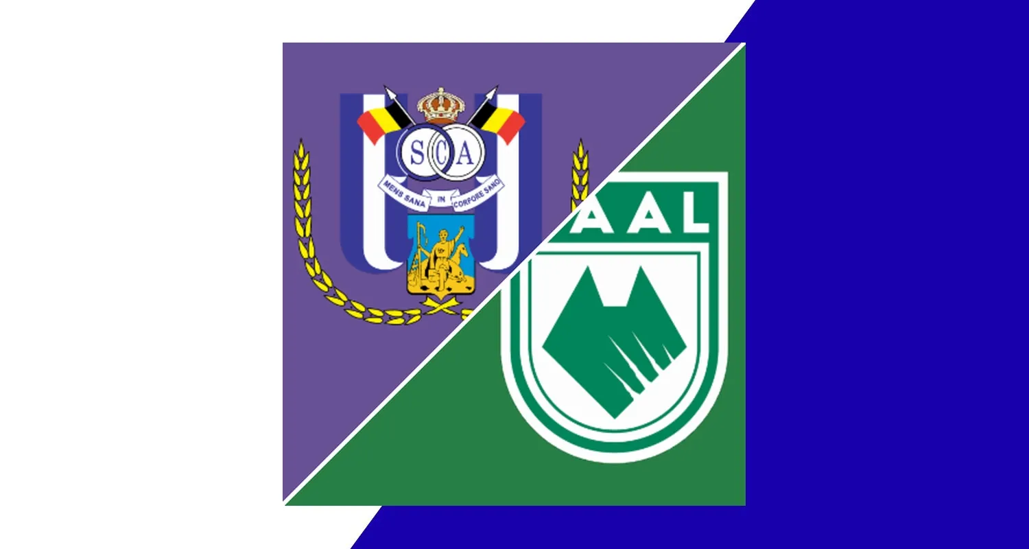 Anderlecht and La Louvière clash in the Belgian Pro League at Lotto Park stadium.