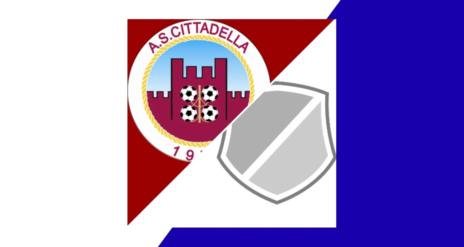Cittadella players training ahead of the friendly match against Luparense
