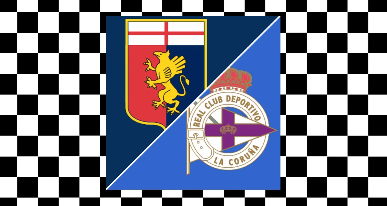 Genoa plays against Deportivo La Coruna at Stadio Luigi Ferraris in a club friendly.